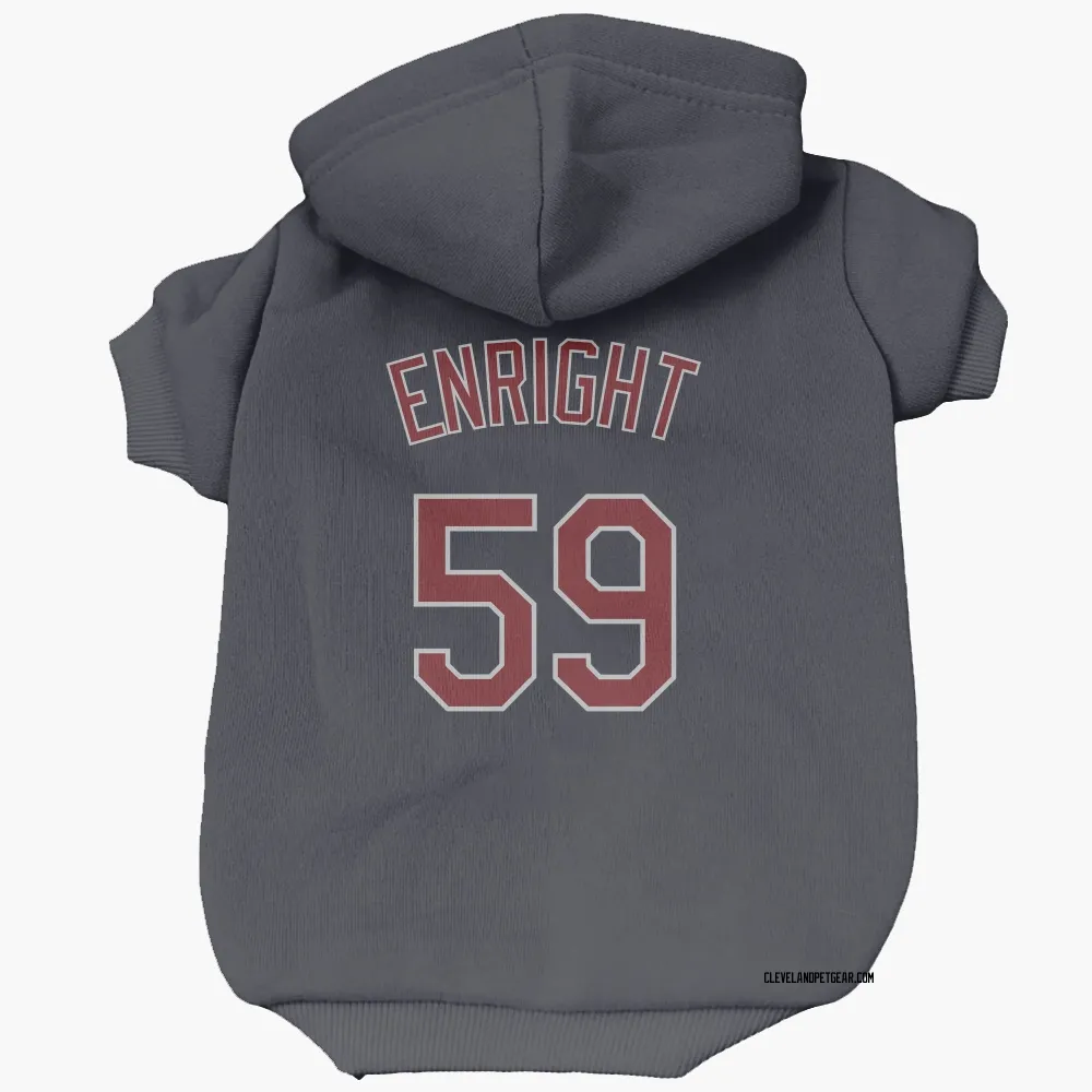Cleveland Guardians Nic Enright Navy Pet Hoodie for Dog & Cat