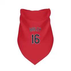 Cleveland Guardians Patrick Bailey Red Pet Bandana for Dog & Cat