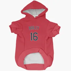 Cleveland Guardians Patrick Bailey Red Pet Hoodie for Dog & Cat