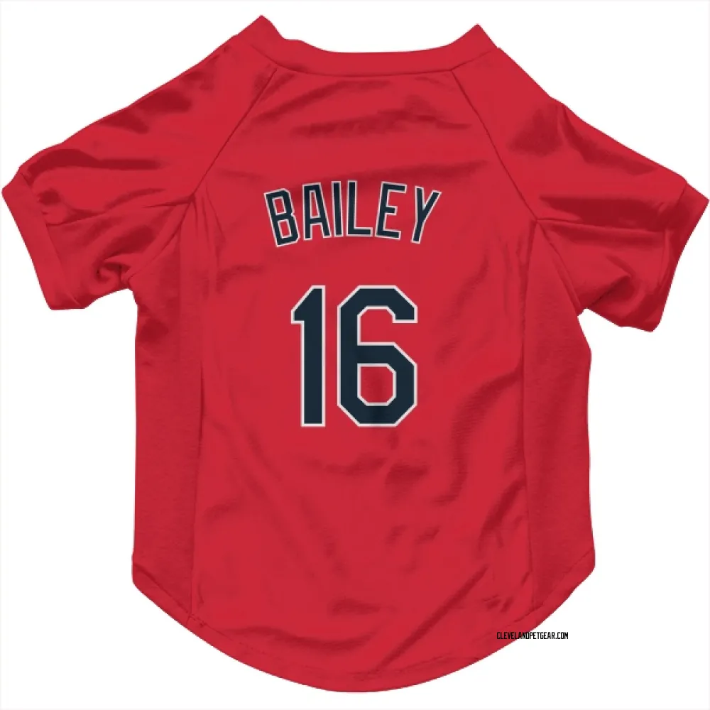 Cleveland Guardians Patrick Bailey Red Pet Jersey for Dog & Cat