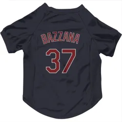 Cleveland Guardians Travis Bazzana Navy Pet Jersey for Dog & Cat