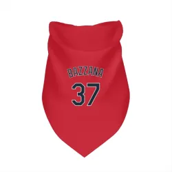 Cleveland Guardians Travis Bazzana Red Pet Bandana for Dog & Cat