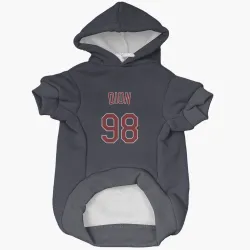 Cleveland Guardians Will Dion Navy Pet Hoodie for Dog & Cat