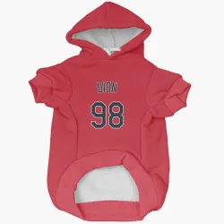 Cleveland Guardians Will Dion Red Pet Hoodie for Dog & Cat