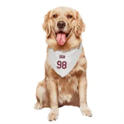 Cleveland Guardians Will Dion White Pet Bandana for Dog & Cat