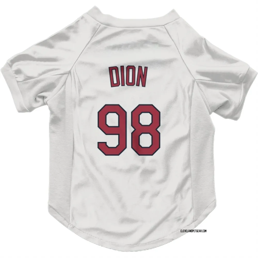 Cleveland Guardians Will Dion White Pet Jersey for Dog & Cat
